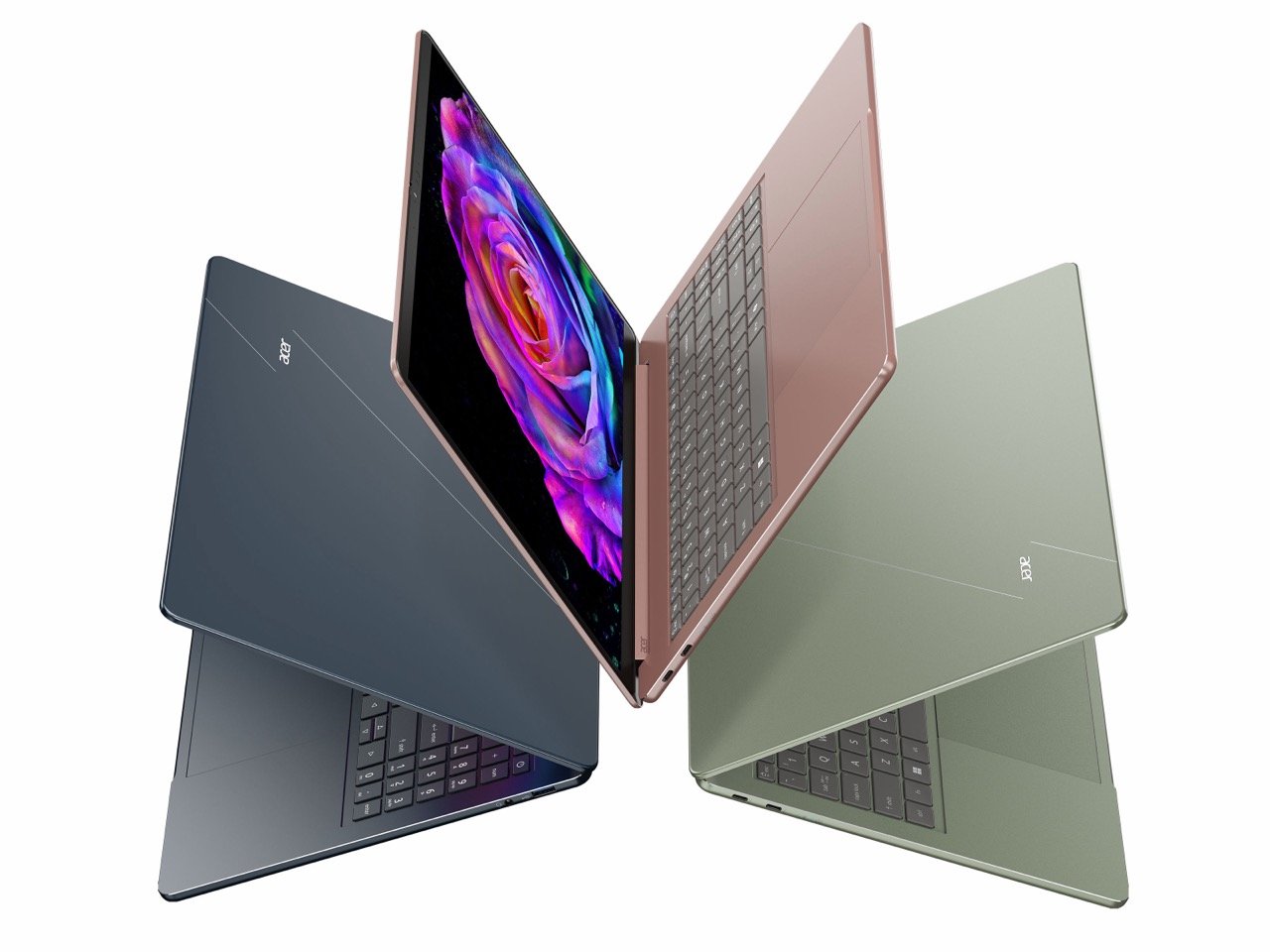 Acer Swift Air 16 all-aluminum 16-inch laptop in Elemental Blue