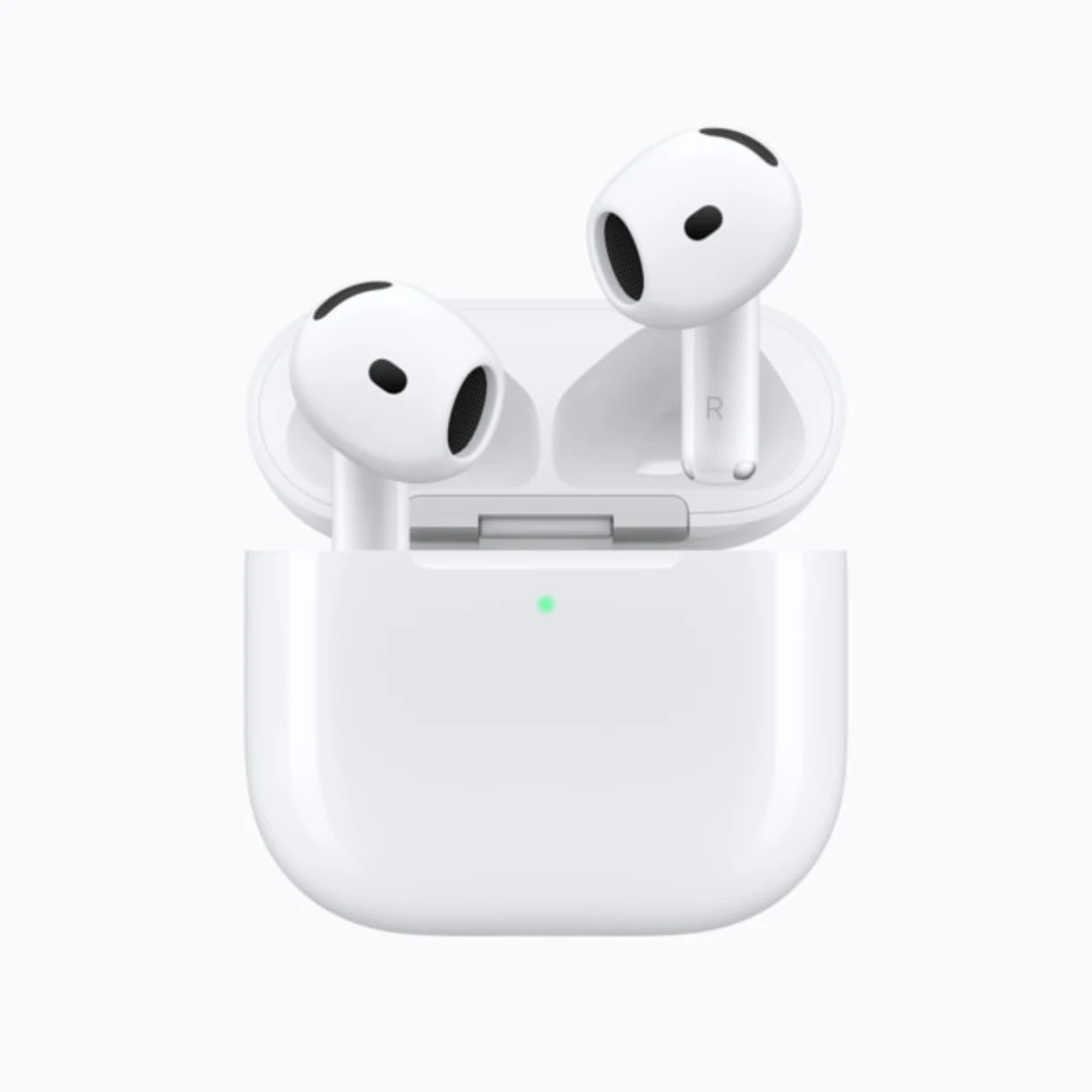 AirPods 5 feature an open-ear fit with Active Noise Cancellation and USB-C wireless charging case