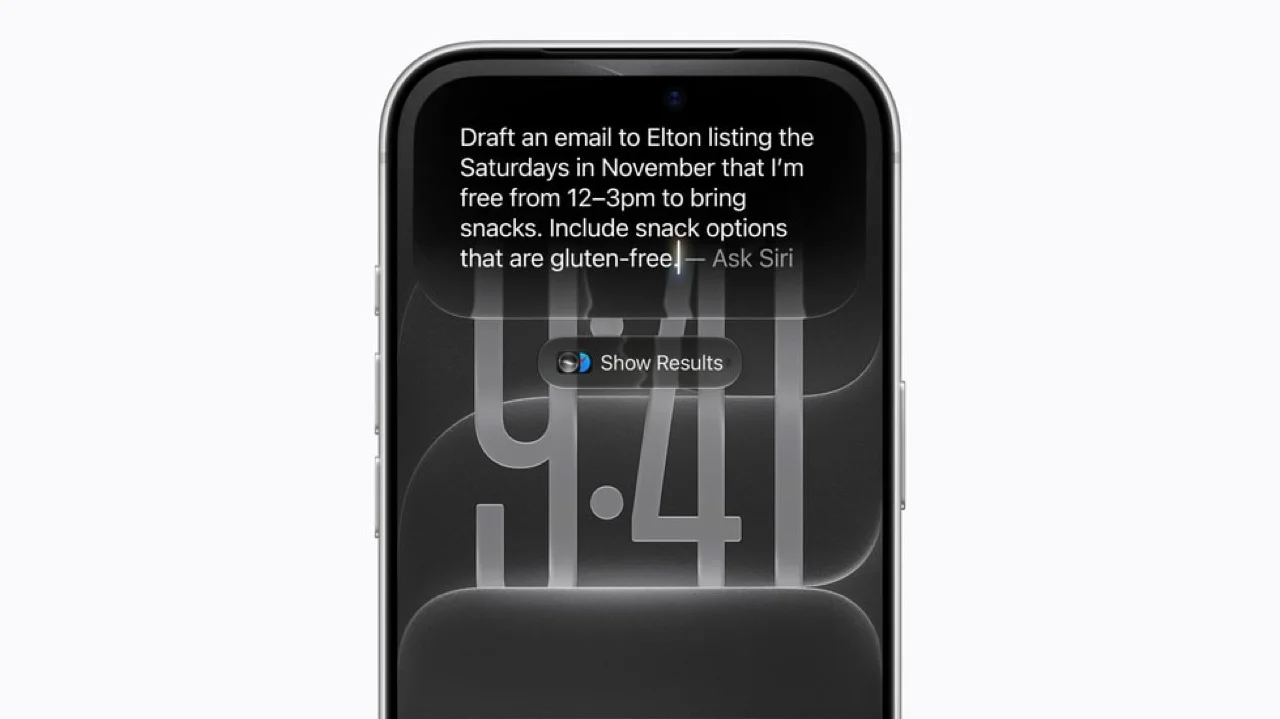 Write with Siri powered by Apple Intelligence on iPhone