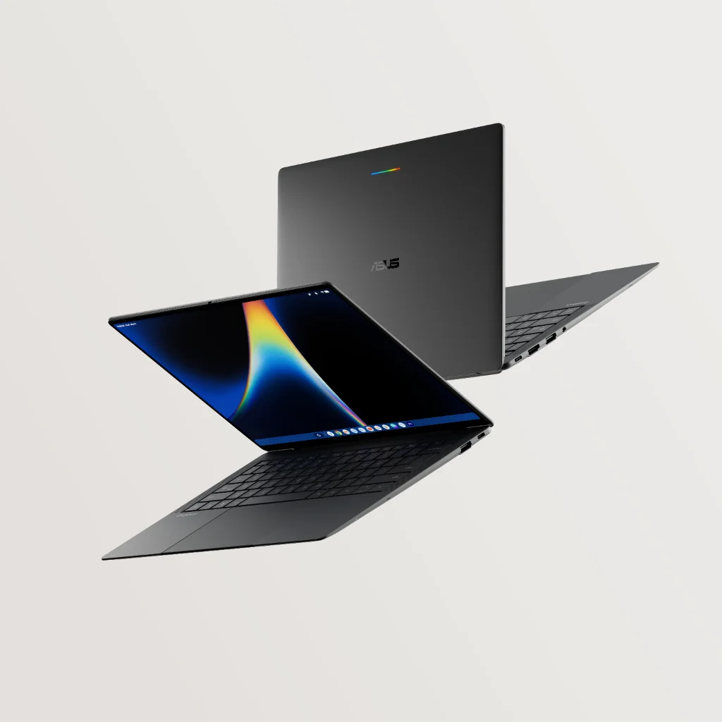 ASUS Googlebook 14 ultraportable laptop in Dusk Ash finish