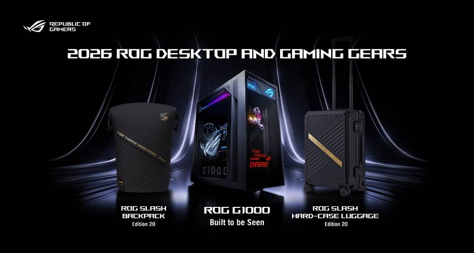 ASUS Republic of Gamers launches ROG G1000 gaming desktop and Edition 20 gears in the Philippines