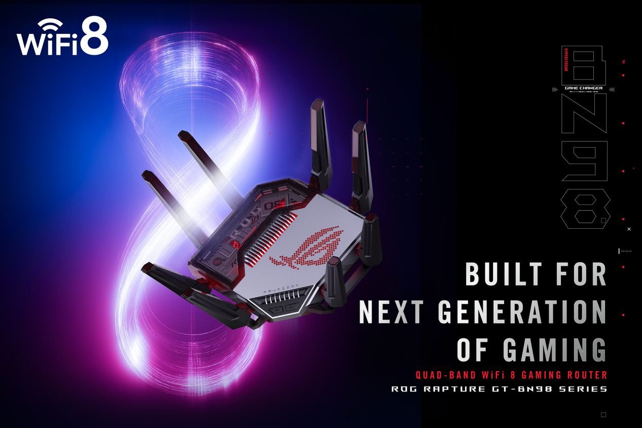 ASUS ROG Rapture GT-BN98 official press photo