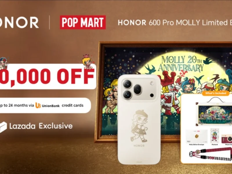 HONOR 600 Pro MOLLY Edition launches in the Philippines exclusively on Lazada