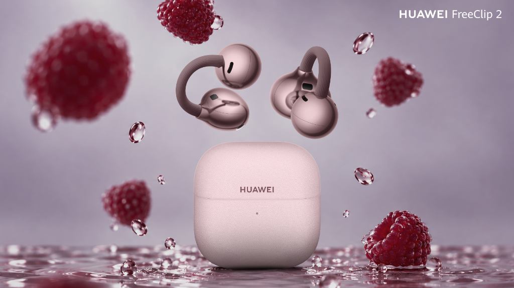 HUAWEI FreeClip 2 Berry Purple colorway