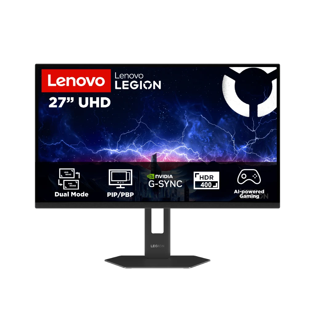 Lenovo Legion 27U-20 27-inch Dual Mode 4K 180Hz and FHD 360Hz gaming monitor