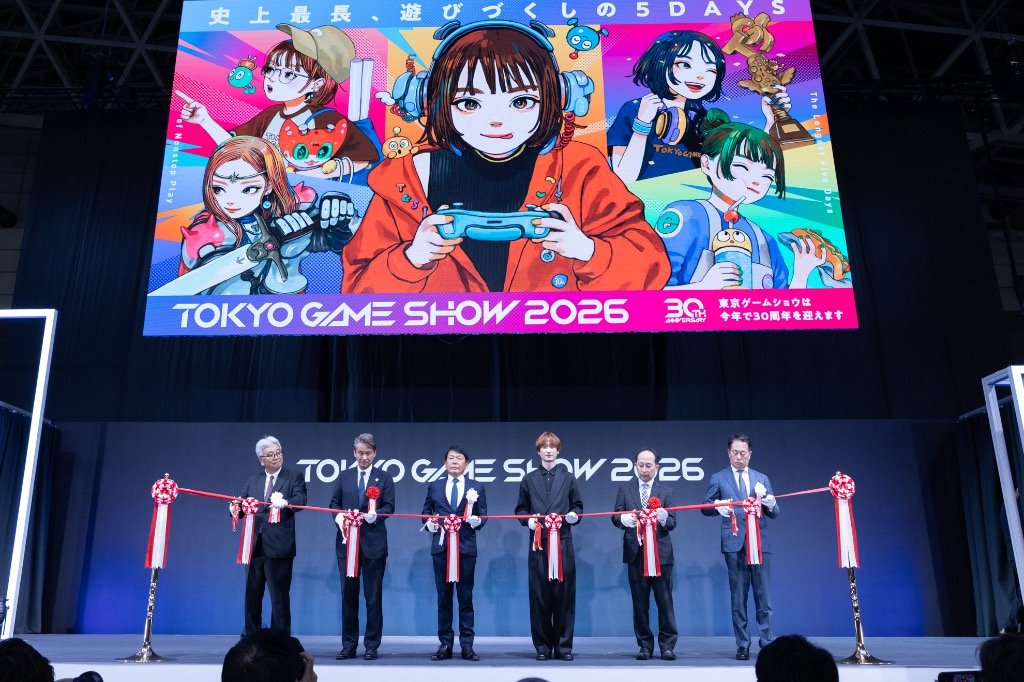Tokyo Game Show 2026 ribbon cutting opening ceremony