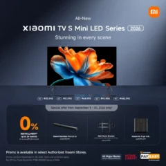 Xiaomi TV S Mini LED 2026 Series and smart Mijia washers launch in the Philippines: Price and specs