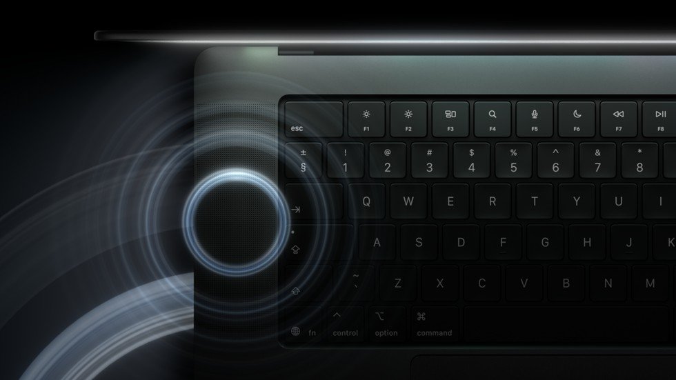Apple MacBook Pro with PROLED XDR Display six-speaker sound system architecture