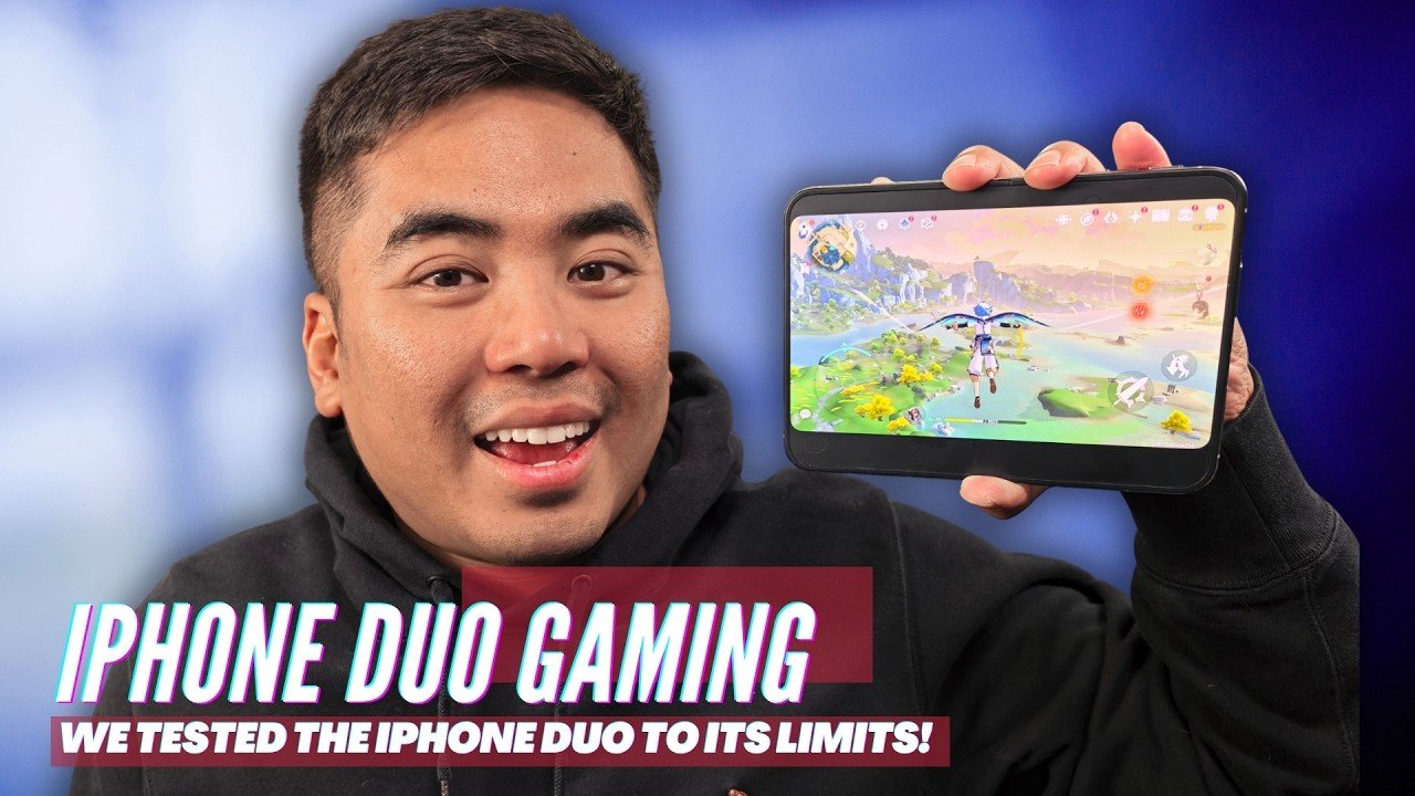 Apple iPhone Duo Gaming Review testing AAA mobile games