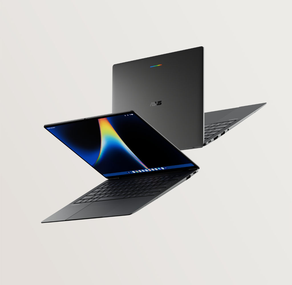 ASUS Googlebook 14 ultraportable laptop featuring 3K OLED touchscreen display