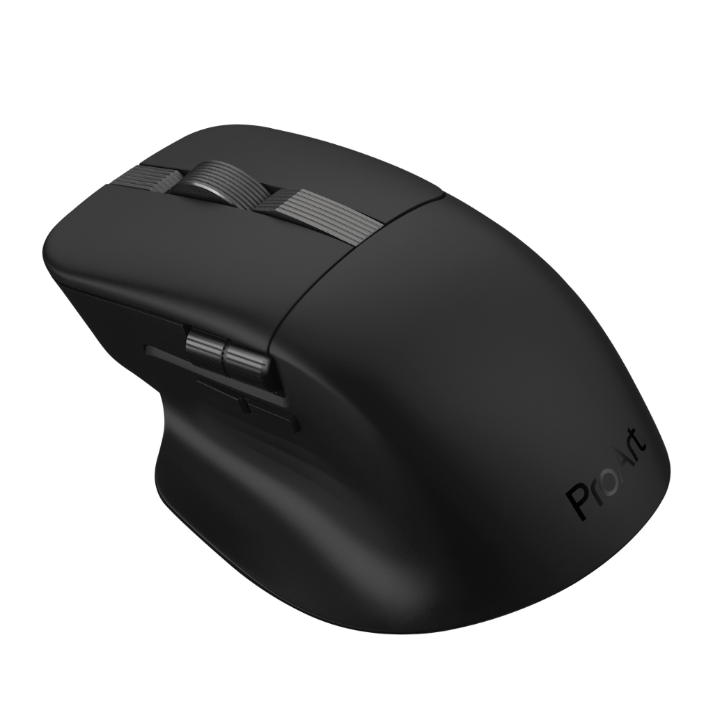 ASUS ProArt Mouse MD301 with 8000 DPI track-on-glass sensor and dual-mode navigation