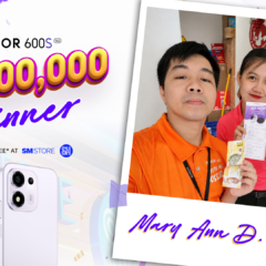 HONOR 600S Php 1M SM Shopping Spree Winner Announced
