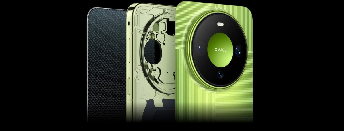Huawei Mate 90 camera module with 50MP RYYB sensor and periscope telephoto
