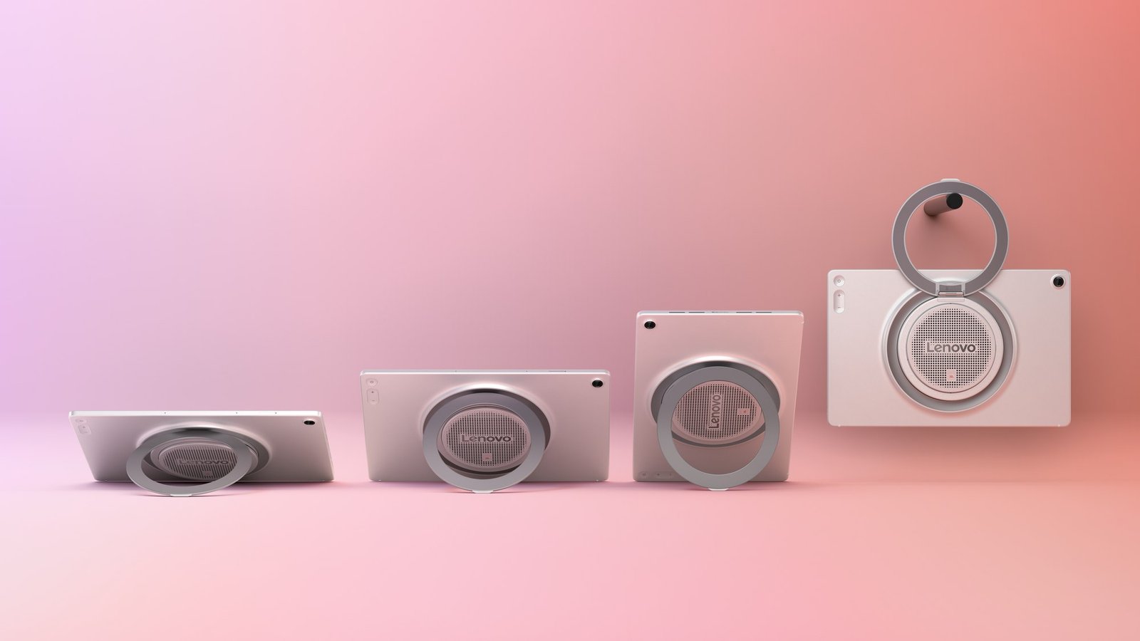Lenovo Tab Plus Gen 2 360-degree rotating kickstand