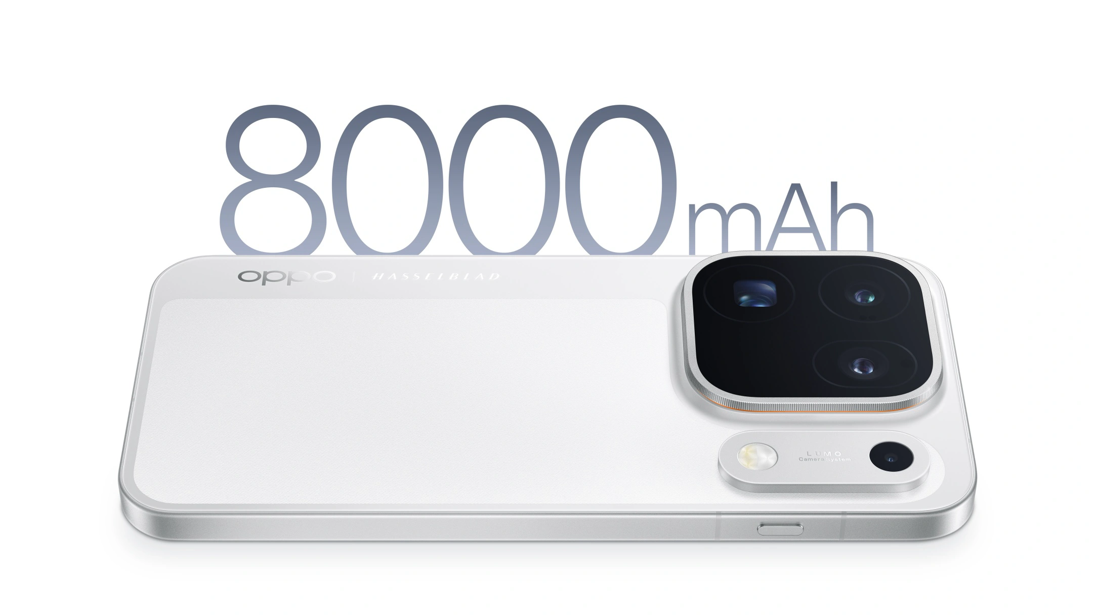 The OPPO Find X10 Series packs a massive 8,000mAh silicon-carbon battery.