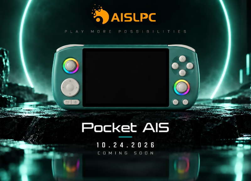 Pocket AIS Handheld Detailed: 4.5-inch 4:3 IPS Screen, Ais OS App Store, Select PS2 Support, and $169.99 Price