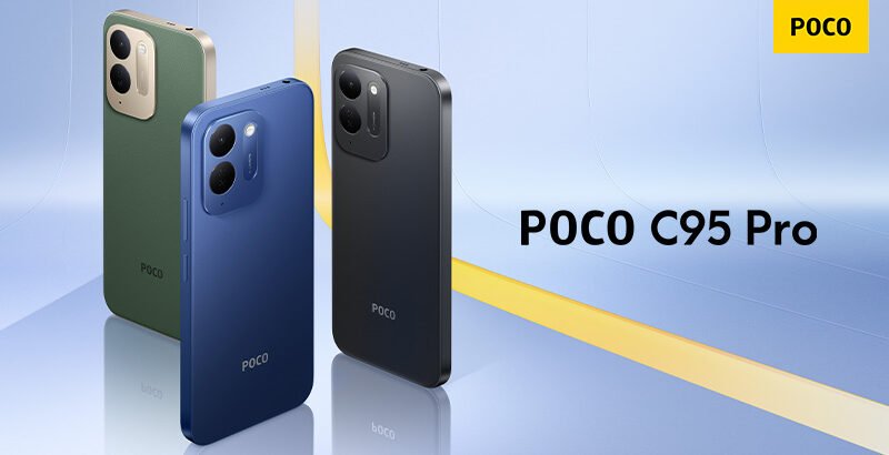 POCO C95 Pro Debuts with 7,500mAh Battery and 120Hz Display