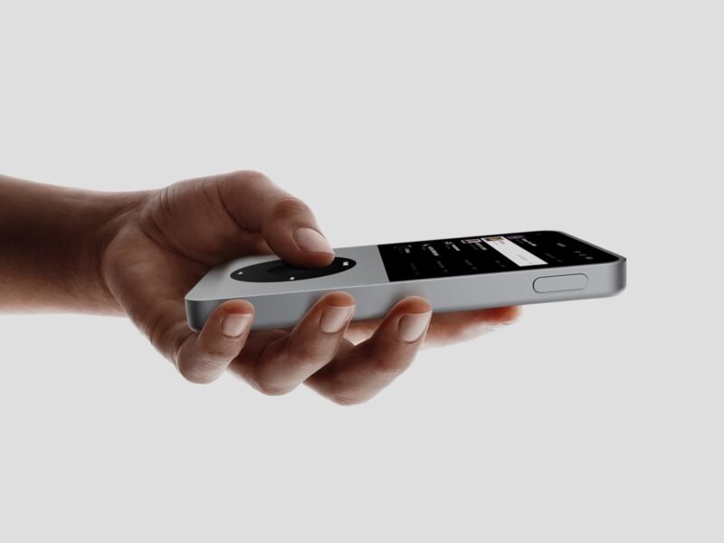 Sudo Music Player Revives iPod-Style Click Wheel with Touchscreen and 1TB Storage