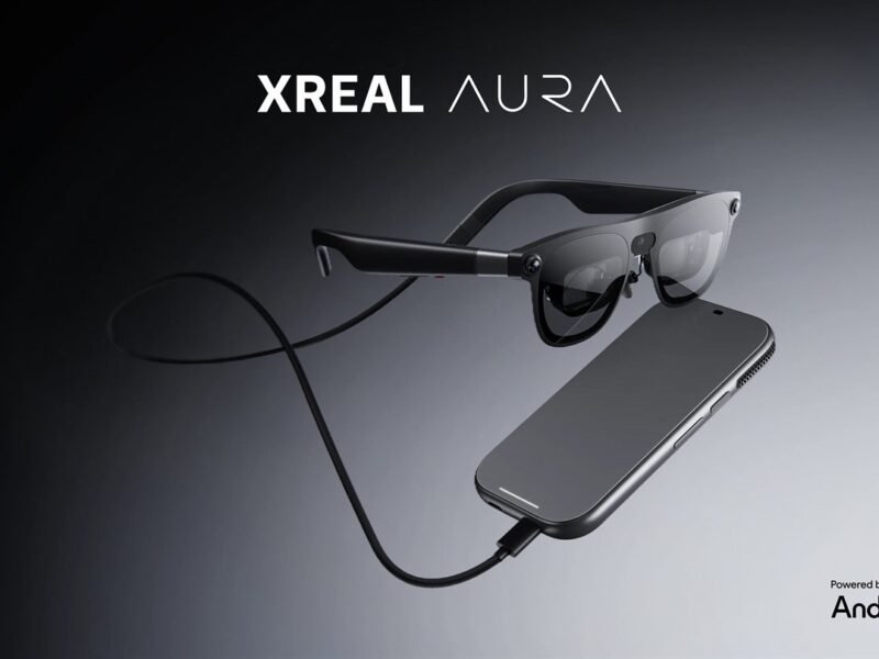 XREAL AURA Officially Unveiled as the First Wired Glasses Running Android XR